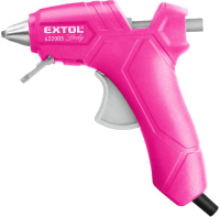Růžová tavná pistole Extol Lady