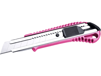 Růžový ulamovací nůž Extol Lady